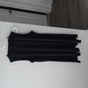 Nik and Nash black ruffle dress size large